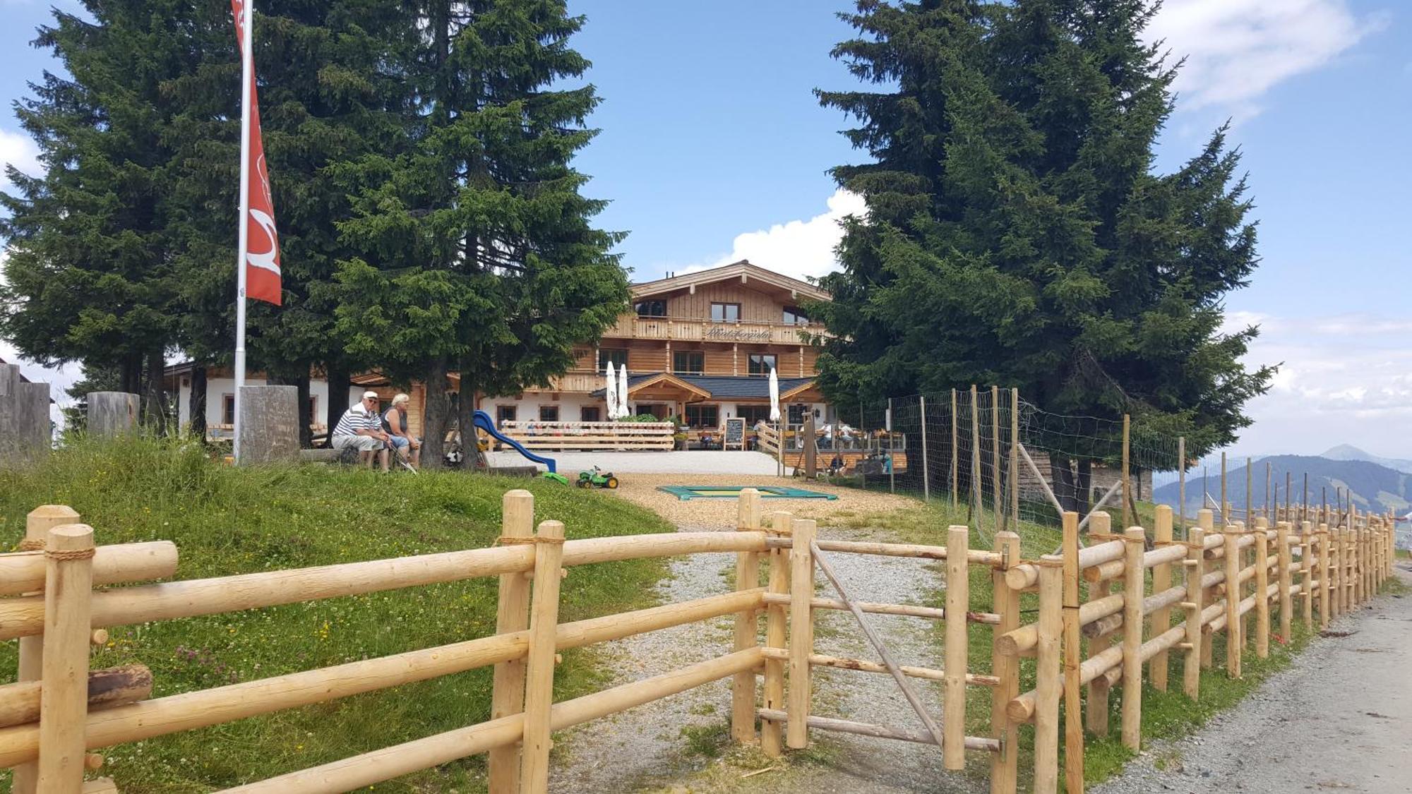 Berggasthof Schatzbergalm Thierbach Экстерьер фото